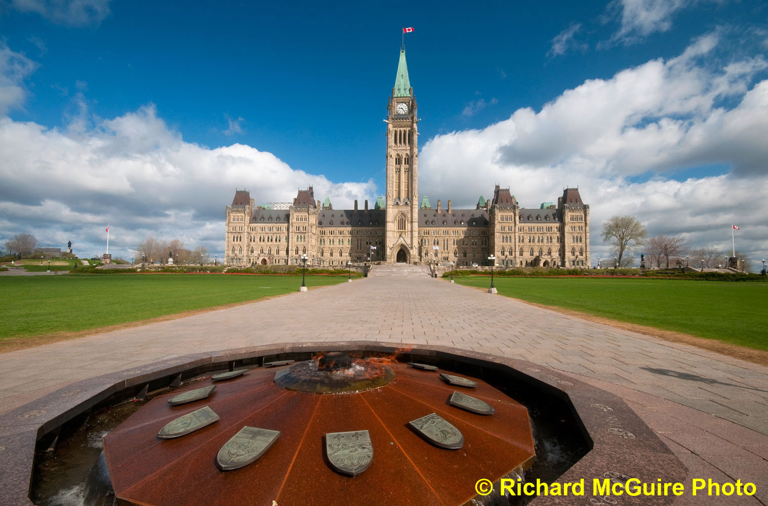 Centennial Flame, Parliament Buildings, Ottawa, Canada