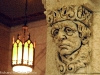 Face on wall, Parliament Buildings, Ottawa