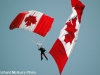 Parachutist, Canada Day, in the capital