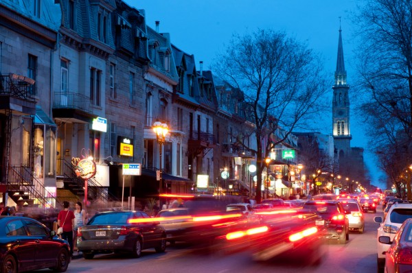 Rue Saint-Denis, Latin Quarter, Montreal