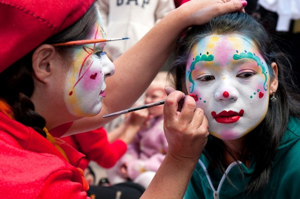 Face painting, Canada Day, Ottawa